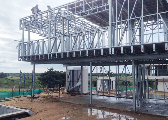 Light Steel Frame Cost Per M2, Built With Prefabricated Steel Frame Homes