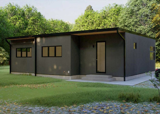 ASTM Standard Luxury Modular Prefab Villa & Office, Light Steel Frame Kit Modern Residential Bungalow Home