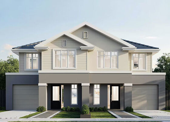 China Prefab Steel Framepanelized Home Kits 40Ft Sandwich Panel Waterproof Luxury Villas