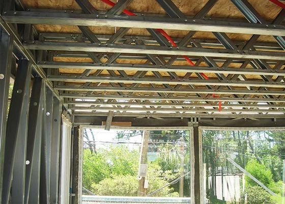 AS/NS Light Steel Structure, Prefabricated Bungalow Homes , Modular Homes Villa