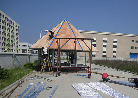 Light Steel Frame Wooden Beach Bungalows | Maldives Hotel With Kitchen & Outdoor Shower
