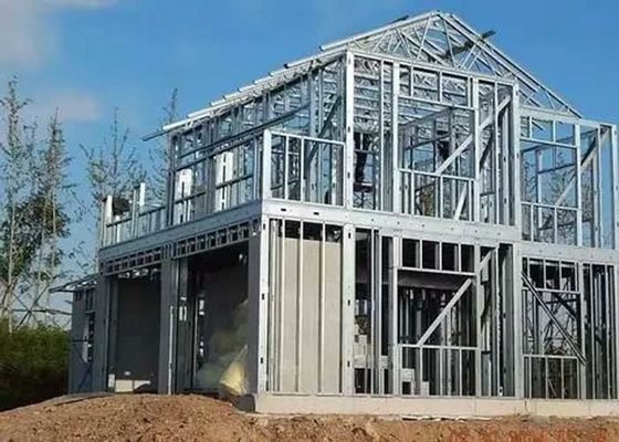 AS/US Light Steel Prefab House | Eco-Friendly Green Home Kits Single Family Home