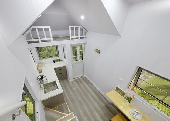 Prefabricated Modular Tiny House Expandable Cabin With Interior Decoration For Airbnb Motorhome
