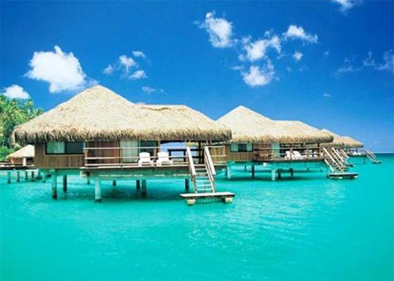 ইস্পাত কাঠামোর কাঠের সজ্জিত ঘর, প্রিফেব্রিকেটেড বাংলো বাড়ির কিট