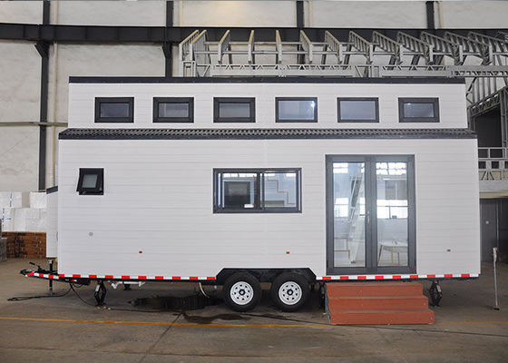 Prefab Tiny House 2 Bedrooms Modern Portable Home Tiny Home Trailer Ready To Ship