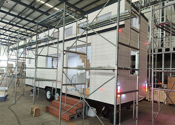 2‑Bedroom Luxury Mobile Tiny House On Wheels | AS/NZS Certified Trailer House Ready for Shipping