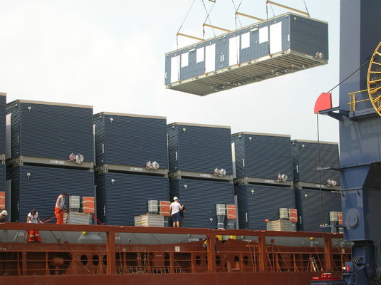 অর্থনৈতিক পছন্দসই আধুনিক মডুলার হোমস সমাপ্ত পৃষ্ঠের সাথে কিট প্যানেলযুক্ত বাড়ি