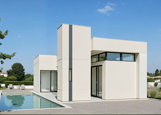 Build Faster & Stronger Prefab Light Gauge Steel Frame Single Family Home Bungalow House Kits