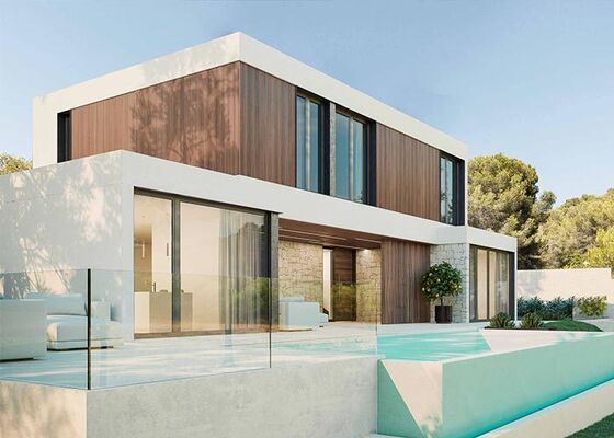 আধুনিক সস্তা প্রিফ্যাব স্টিল স্ট্রাকচার বিল্ডিং প্যানেলাইজড সিস্টেমের সাথে প্রিফ্যাব্রিকেটেড হাউস