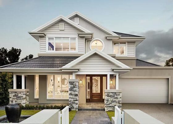 এএস/ইউএস স্ট্যান্ডার্ড লাইট স্টিল ফ্রেম হাউস ভিলা রিসর্টের জন্য মডুলার হোমস