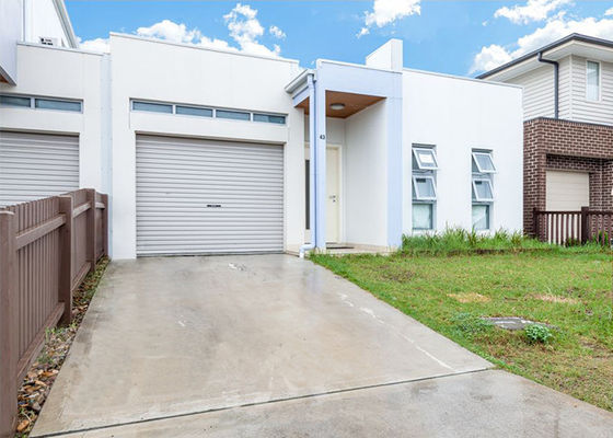 দ্রুত নির্মাণ হালকা ইস্পাত ভিলা ইন্টিগ্রেটেড হাউস কিট অস্ট্রেলিয়া স্ট্যান্ডার্ড ব্লুস্কোপ ইস্পাত ফ্রেমিং