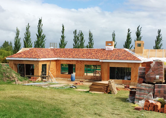 প্রিফ্যাব্রিকেটেড হাউস কিট সেট ঠান্ডা গঠিত ইস্পাত প্রিফ্যাব হাউস দ্রুত একত্রিত হোম