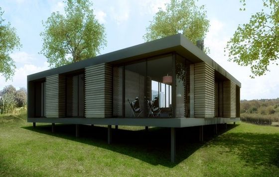 Customized Prefab Bungalow Homes