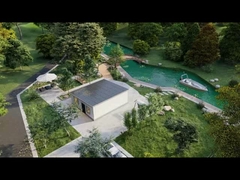 হালকা ইস্পাত কাঠামো অস্ট্রেলিয়ান গ্র্যানি ফ্ল্যাট / হালকা ওজন সহ ভাঁজযোগ্য ঘর