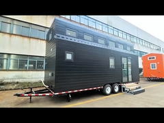 সাশ্রয়ী মূল্যের হালকা ইস্পাতের ছোট্ট ঘোড়ার উপর ঘর বিক্রয়ের জন্য প্রিফ্যাব কেবিন AU/NZ