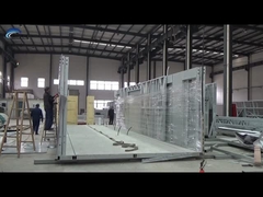 ভাঁজযোগ্য পোর্টেবল জরুরী পরিবার আশ্রয়স্থল লুটস হাউস স্যান্ডউইচ প্যানেল